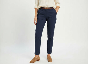 next spodnie materiałowe: Material trousers for women, size M