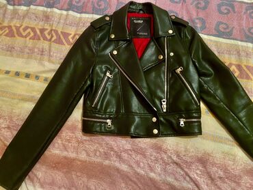 Digər qadın geyimləri: Dəri kurtka, PULL&BEAR, S (EU 36)