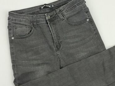 długie jeansowe spódnice z rozcięciem: Jeans, L (EU 40), condition - Good