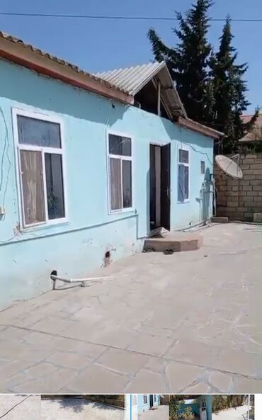 kireditle evler: Qaradağ r-nu Qobustan qəsəbəsi. 6 sotda 3 otaqlı. Həyətdə 1 dənə də