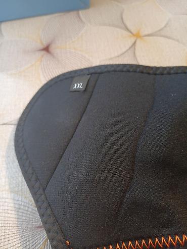 XXL ölçüdə qara neopren dizlik/dirsəklik bandajı - Ölçü: XXL