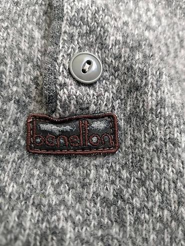 Džemperi: Beneton Woolmark muški vuneni džemper Vrhunski prelepi prvoklasni — 11