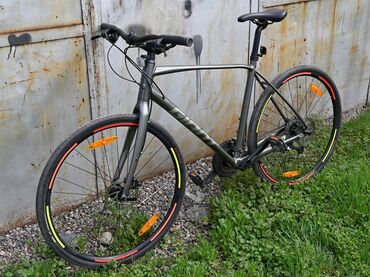 карбон велосипед: Giant escape 1 Размер рамы L, алюминиевая, вилка карбон. Система