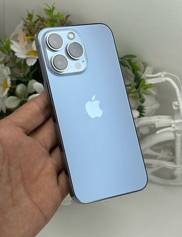 кабель для айфона: IPhone 13 Pro, Новый, 256 ГБ, Синий, Зарядное устройство, Защитное стекло, Чехол, 95 %