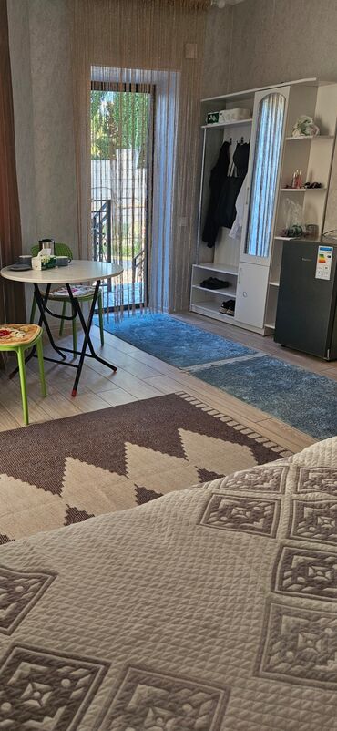 иссык куль отдых бостери: 1 бөлмө, 30 кв. м, Элитка, 1 кабат, Евроремонт