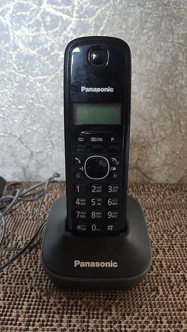 40 azn telefonlar: Stasionar telefon Panasonic, Simsiz, İşlənmiş, Ünvandan götürmə — 1