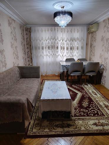 məktəb ləvazimatı: Ev öz evimdi. 3 otaqlı boyuk palqonu her bir şeraiti var. Əșyalidi. 80 — 2