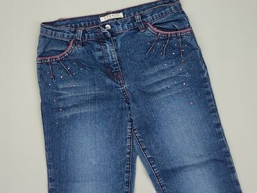 dzwony jeansy dla dziewczynki: Jeans, George, 10 years, 134/140, condition - Very good