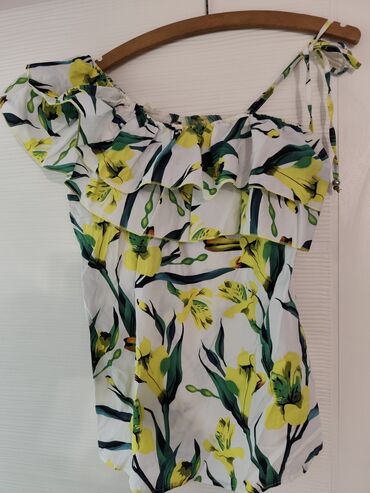 lanene kosulje waikiki: M (EU 38), Cotton, Floral, color - Multicolored