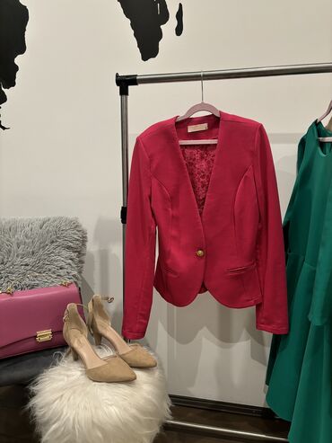 zenski sakoi ps fashion: Pink sako veličina S (36). Ustučen je i prelepo ističe figuru