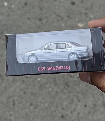 avtomobil şəkilləri: Mersedes benz E55 AMG W210 shadow 1/64 Diecast model şəkillərdə — 3