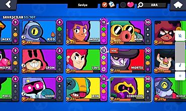 oglanlar ucun profil səkilləri: Brawl Stars hesabı – yüksək səviyyəli və dolu kontent - Trofeylər — 5