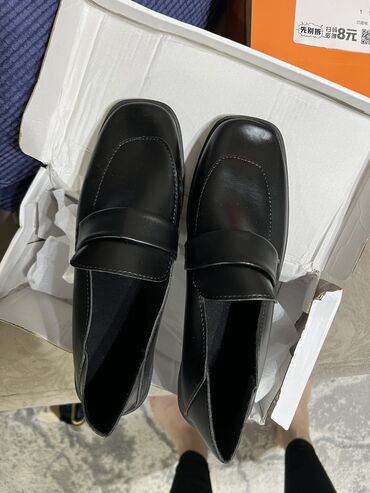 обувь zara: Ботинки и ботильоны 39, цвет - Черный