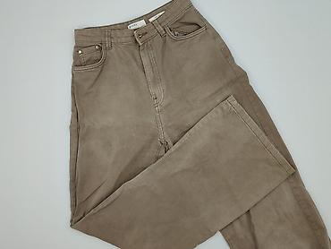 beżowy: Bershka, Jeansy damskie, rozmiar S — 1
