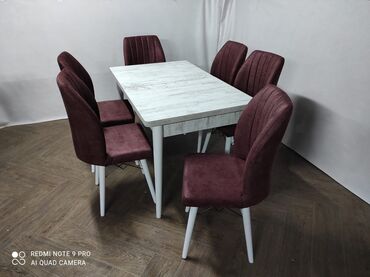 Setovi stolova i stolica: Cena kompleta 285€ 💵💸 🔹Stolica 🔹Boja -Tamno siva 🔹Materijal-metalni — 6