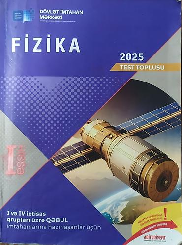 Məhsul: “Fizika – 2025 Test Toplusu” (DİM nəşri), 1,2 hissə. İkisi lalafo.az -da Məhsul: “Fizika – 2025 Test Toplusu” (DİM nəşri), 1,2 hissə. İkisi
