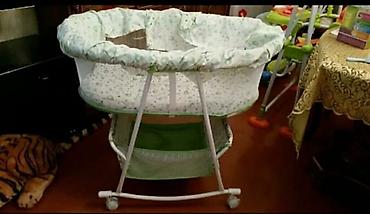 Beşiklər: HK204 Baby Bed – beşik/kolyaska tipli körpə çarpayısı - Yaş aralığı — 5