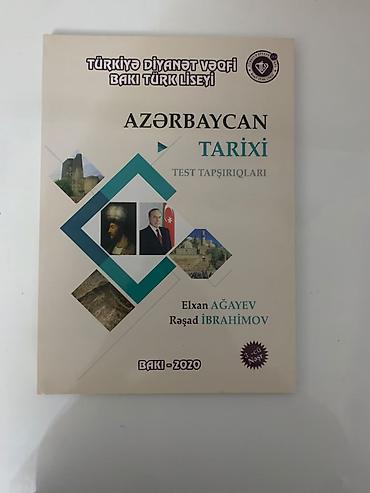 Məhsul: “Azərbaycan Tarixi – Test Tapşırıqları” kitabı - Müəlliflər