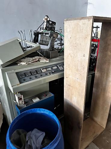 Digər biznes avadanlığı: Kagiz stəkani istehsalı aparatl 2 əd — 1