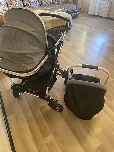 Modullu arabalar: Besrey 2-in-1 uşaq arabası + avtomobil beşiyi (travel system) - — 3