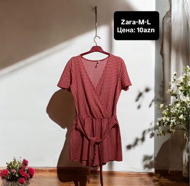 Pencəklər: Tulum, Zara, M (EU 38), rəng - Qırmızı