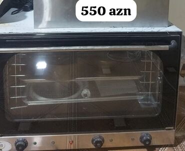 elektrikli qazan: Duxovka Elektrik, rəng - Qara, Ayrıca dayanan