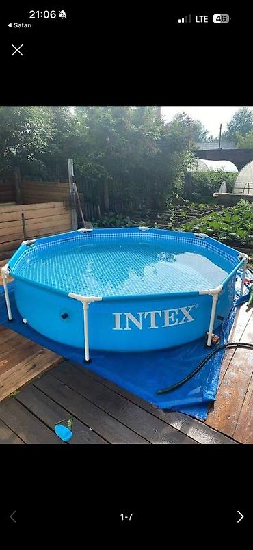 Каркасный бассейн от 5800 сом Intex Metal Frame Set - Тип: наземный