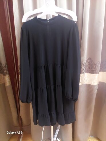 Hicab: Trendyol qadın donu – ölçü 42 - Rəng: qara - Model: tiered (pilləli)
