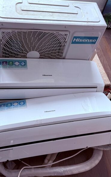kondinsaner: Hisense split kondisioner seti – 2 daxili blok + 2 xarici blok Model