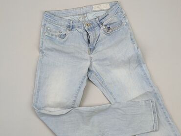 jeansowe spódnice z przetarciami: Jeansy, Esmara, M, stan - Dobry