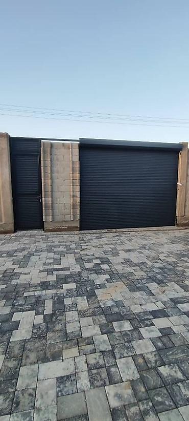 Рольставни ворота: Роллетные ворота с калиткой - Тип: подъемные роллетные ворота из — 2