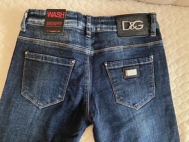 deri plas: Dolce & Gabbana uşaq cins şalvarı - Brend: Dolce &Gabbana — 5