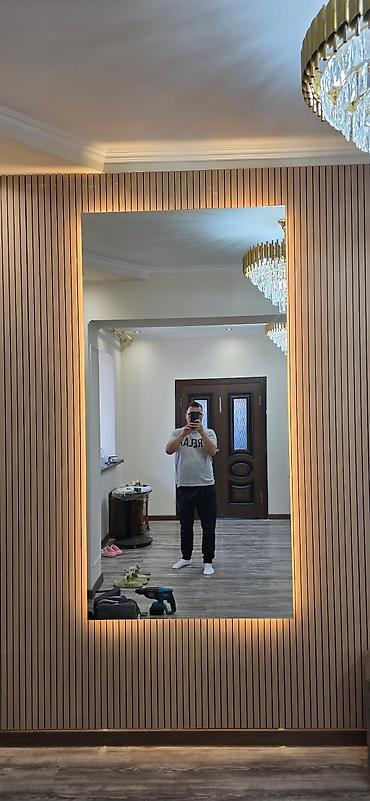 одежд: Зеркало с обточкой от 2500 сом за м2! Также можем выполнить в — 3