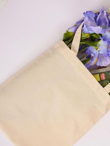 Шопперы: Экологичная сумка-шоппер из натурального хлопка. Прочная и — 8