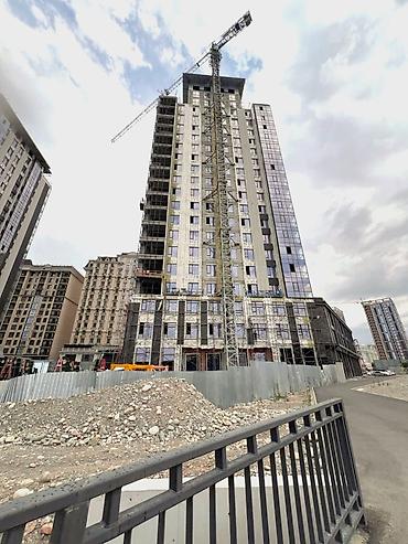 парк евразия: 3 комнаты, 89 м², Асанбай мкр Элитка, 20 этаж, ПСО (под самоотделку) — 2