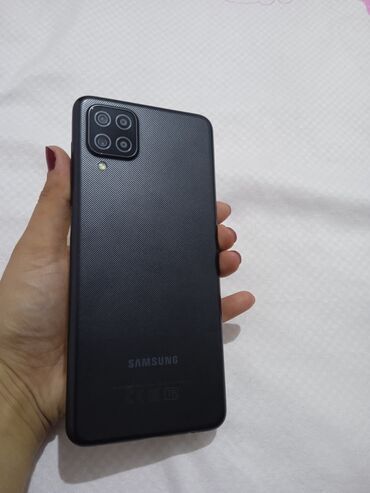 a30 samsung: Samsung Galaxy A12, 128 GB, rəng - Qara, Barmaq izi, İki sim kartlı