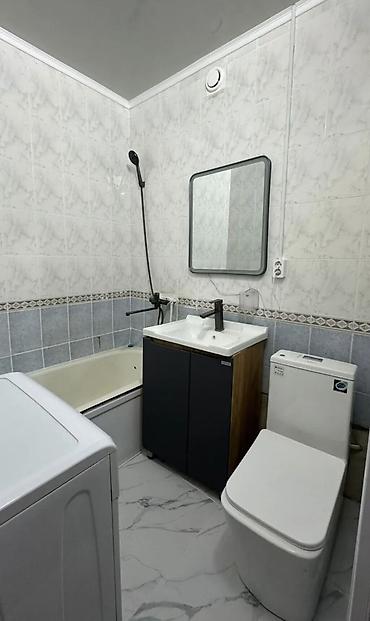 квартира 7 мкрн: 1 комната, 35 м², Средний Джал 105 серия, 7 этаж, Евроремонт — 9