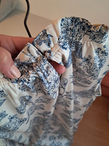 Haljine: H&M L (EU 40), bоја - Bež, Koktel, klub, Kratkih rukava — 4