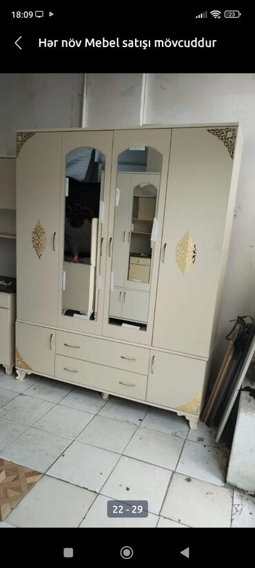 Dolablar: Yeni, Açılan, 4 qapılı Düz dolab, Dolab-asılqan, Türkiyə -da lalafo.az — 6 Dolablar: Yeni, Açılan, 4 qapılı Düz dolab, Dolab-asılqan, Türkiyə — 6