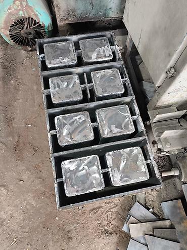 Производство пескоблоков: Матрицы на вибропресс. пескоблок станок. бетономешалка. пескоблок — 10