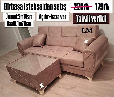 Divanlar: Açılan mexanizmli divan – baza ilə - Birbaşa istehsaldan satış - — 1