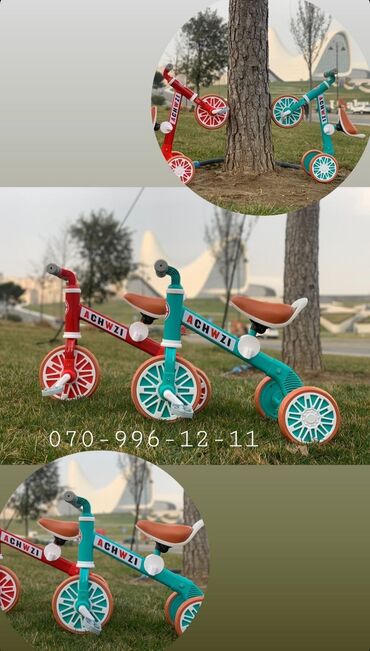 uşaq velosipedlərinin satışı: Üç təkərli velosiped 
5,6 yaşa dək💥
Ölkə daxili çatdırılma📍