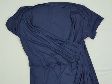 sukienka z marszczeniem na brzuchu plus size: Sukienka damska, rozmiar S