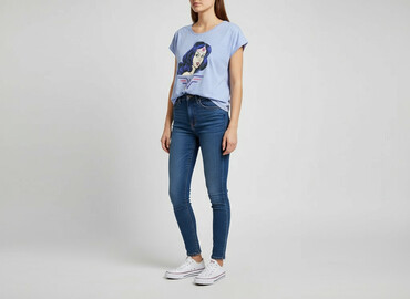 koszulki damskie z myszką miki: Wonder Woman, T-shirt damski, rozmiar M