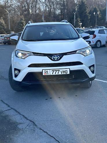 Toyota: Toyota RAV4: 2017 г., 2.5 л, Вариатор, Гибрид, Внедорожник — 2