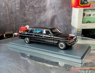 Avtomobil modelləri: Коллекционная модель Mercedes-Benz 240D V123 limousine black 1978 NEO — 20