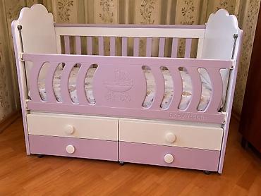 Beşiklər: Uşaq beşiyi – “Baby Room” model (alana oyuncaq hediye) - Rəng: açıq — 1