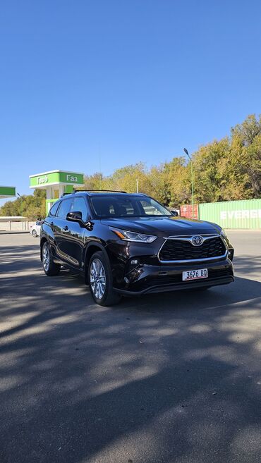 скутер с крышей: Toyota Highlander: 2020 г., 2.5 л, Автомат, Гибрид, Кроссовер