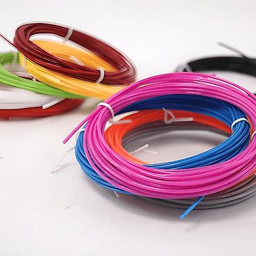 3D Qələmlər: 3D- Qələm 3D pen 3D ручкa Filomenti. Təsvir: paçka və metrə ilə — 3