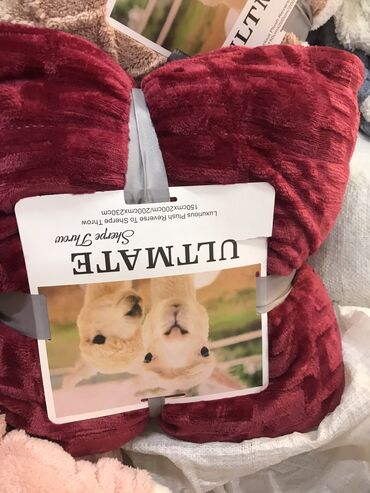 Одеяла и пледы: Плед, Новый, Все сезоны, Двусторонний, Плюшевый — 19